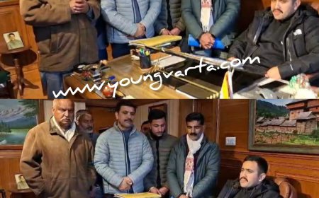 जाठिया देवी में सैटेलाइट टाउनशिप के प्रस्ताव पर उठे सवाल , जमीन देने से मुकरे लोग , विक्रमादित्य सिंह से मिला प्रतिनिधिमंडल 