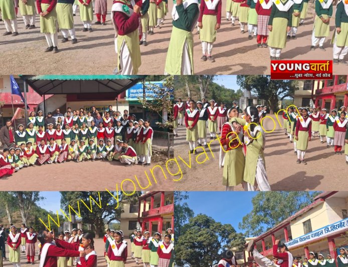 छात्राओं को सिखाए जा रहे आत्मरक्षा के तरीके ,रानी लक्ष्मीबाई आत्मरक्षा कार्यक्रम के तहत पंजाहल स्कूल में दी ट्रेनिंग 