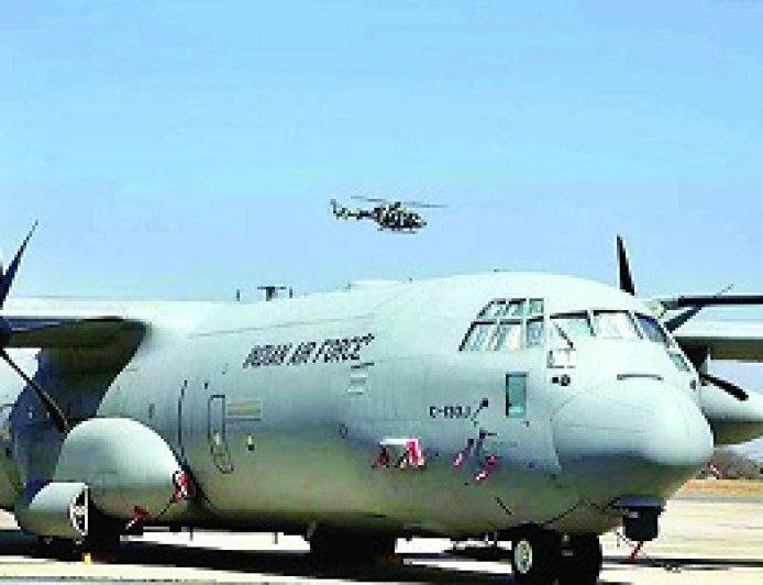 भारतीय वायुसेना के सबसे भरोसेमंद विमान सी-130जे सुपर हरक्यूलिस की अब भारत में ही भारी मरम्मत