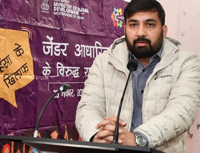 लिंग आधारित भेदभाव को केवल शिक्षा से ही किया जा सकता पूर्णतया समाप्त :  राहुल जैन