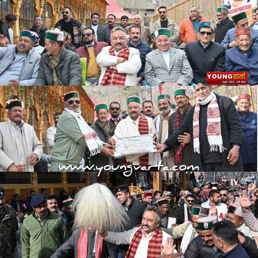 देव संस्कृति और देव परंपरा के कारण ही देव भूमि कहलाती है हिमाचल , शांत महायज्ञ में शिक्षा मंत्री ने की शिरकत