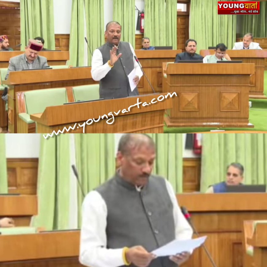 सदन में गरजे विधायक सुख राम चौधरी , आपदा राहत में लापरवाही पर सरकार को सुनाई खरीखोटी 