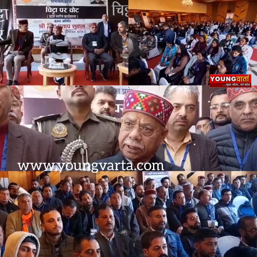 नशे के कारोबार में संलिप्त पुलिसकर्मियों को फोर्स से किया जाना चाहिए बाहर : शिव प्रताप शुक्ल