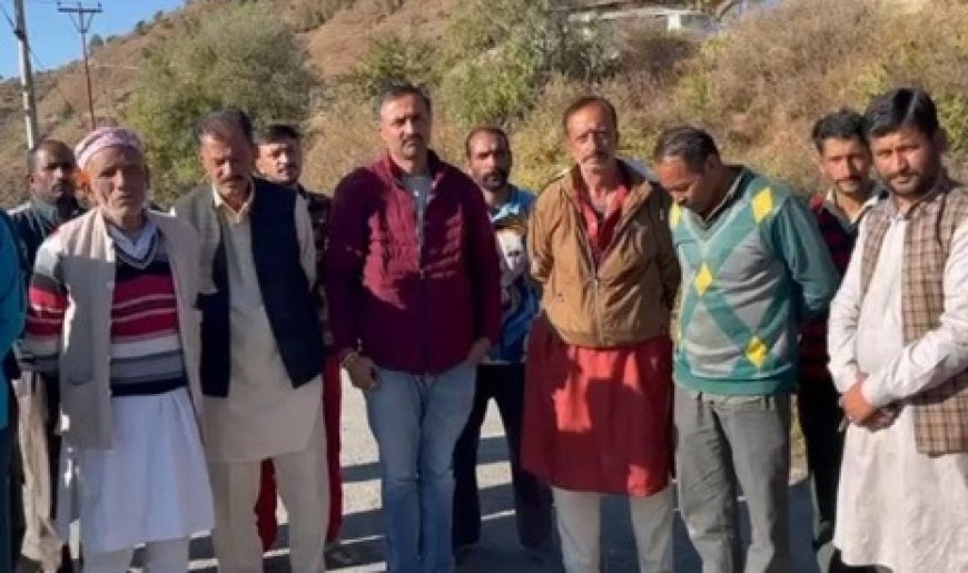 राजगढ़ की धनच मानवा पंचायत के धनेश्वर गांव में एचआरटीसी बस सेवा की बदहाल स्थिति से ग्रामीण परेशान 