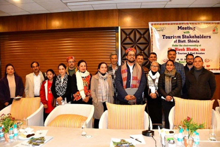 पर्यटकों को मिले हर सुविधा और पूरा सहयोग : विवेक भाटिया