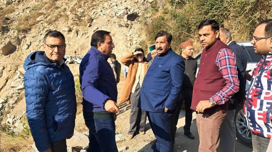 उहल पेयजल योजना की मुख्य पाइप लाइन की सकोर के पास बदलेगी अलाइनमेंट : मुकेश अग्निहोत्री