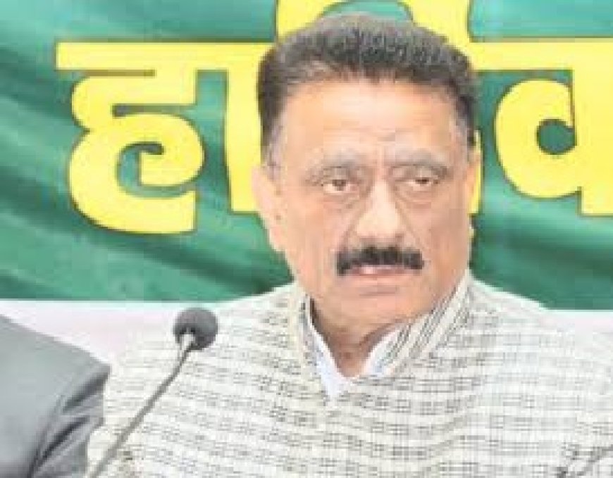 मंडी रैली में स्व वीरभद्र की अनदेखी से कुलदीप राठौर ने उठाए सवाल,कहा आयोजन समिति से हुई बड़ी चूक