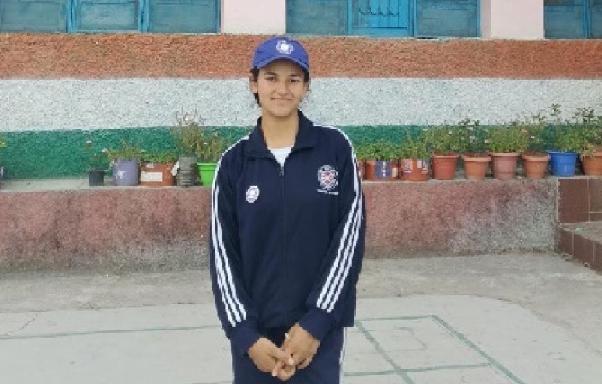 राजकीय वरिष्ठ माध्यमिक विद्यालय कोरग की छात्रा अंजली राणा का राज्य स्तरीय  गणतंत्र दिवस परेड के लिए चयन   