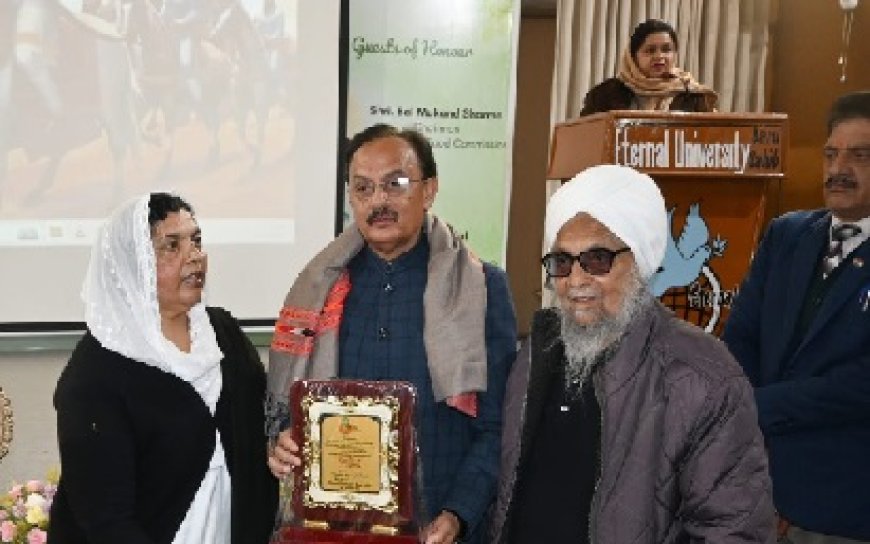 स्वस्थ शरीर दवाइयों से नही बल्कि स्वस्थ आहार से बनता है :  हर्षवर्धन चौहान