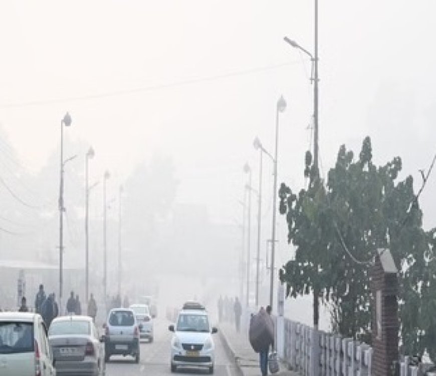 पिछले 24 घंटों के दौरान ऊंचे पहाड़ी इलाकों पर न्यूनतम तापमान में 2-4 डिग्री सेल्सियस की आई गिरावट 