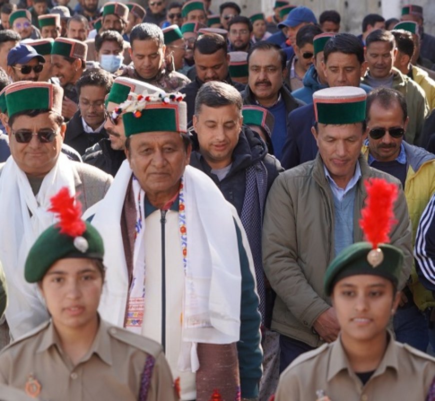 चिट्टा मुक्त हिमाचल अभियान में आम लोगों की सतत् भागीदारी व जागरूकता आवश्यक :  नेगी