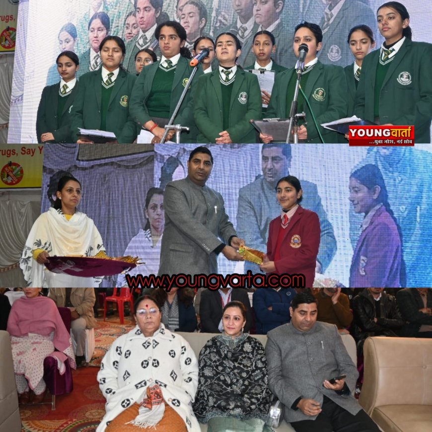 नशे से दूरी बनाकर उज्ज्वल भविष्य का निर्माण कर समाज को सकारात्मक दिशा प्रदान करें युवा पीढ़ी : रमणीक शर्मा 