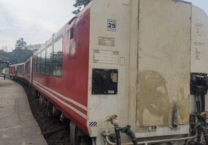 हिमाचल में पहली बार जनरेटर से पैनोरमिक विस्ताडोम कोच में एसी व बिजली की सप्लाई देने में मिली सफलता  