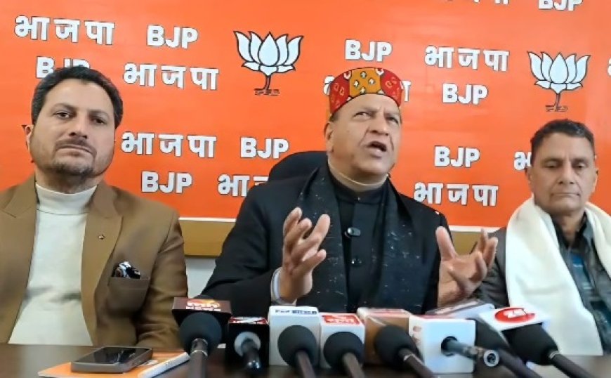 कांग्रेस सरकार में हिमाचल बना अराजकता का शिकार, गैंगवार और गोलाबारी ने कानून व्यवस्था की खोली पोल : डॉ बिंदल