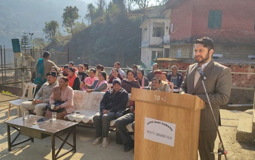 नशामुक्त समाज की परिकल्पना को साकार करने में एकजुट प्रयास जरूरी : अपूर्व देवगन 