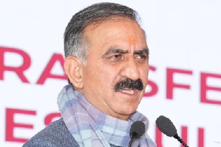 अहंकार छोड़ वापस काम पर लौटें रेजिडेंट डॉक्टर : सीएम सुक्खू 