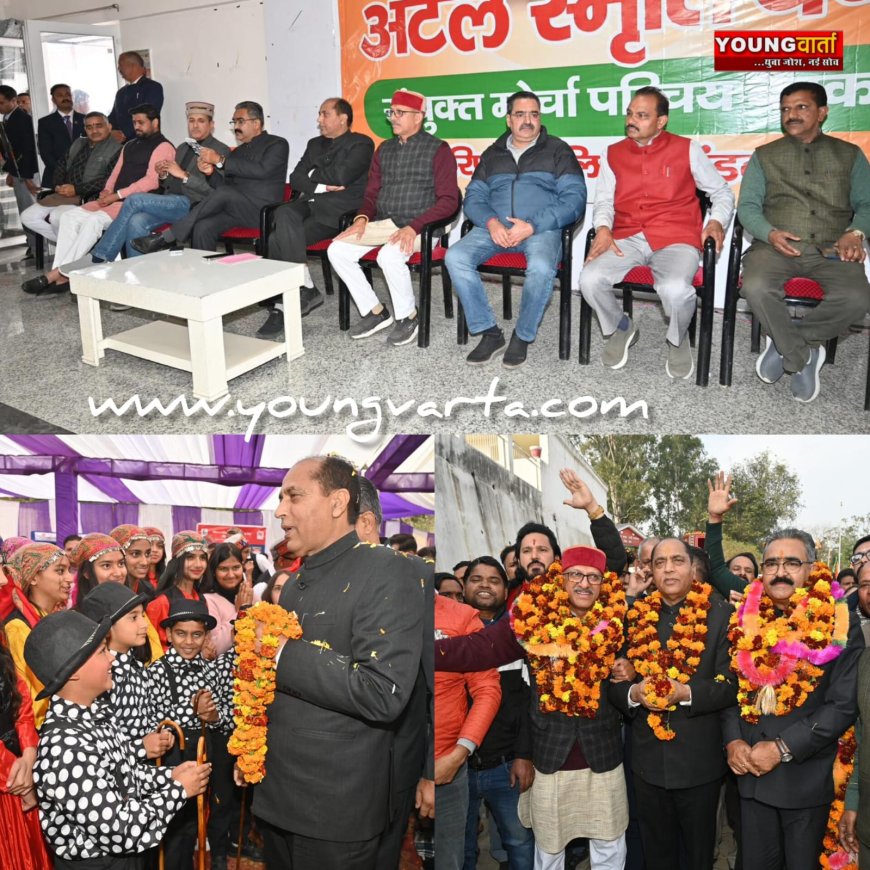 क्षेत्र और संसाधनों की मोहताज नहीं होती प्रतिभाएं : जयराम ठाकुर