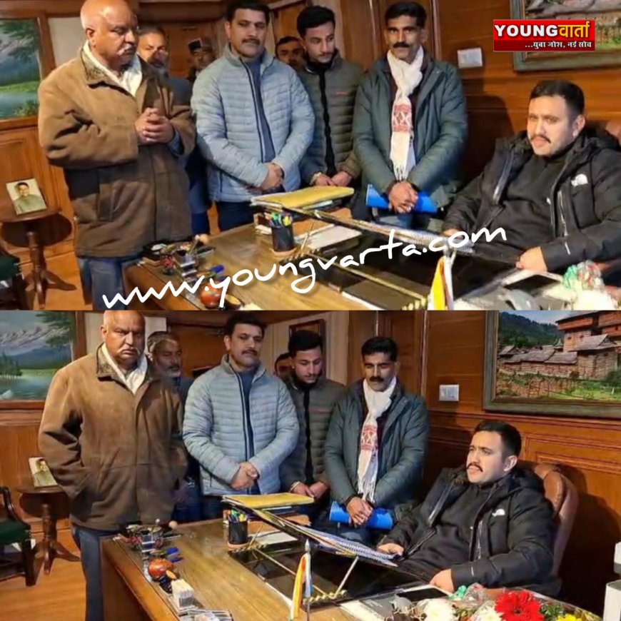 जाठिया देवी में सैटेलाइट टाउनशिप के प्रस्ताव पर उठे सवाल , जमीन देने से मुकरे लोग , विक्रमादित्य सिंह से मिला प्रतिनिधिमंडल 