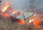 किन्नौर के नालिंग-2 गांव में दो मंजिला मकान में भीषण अग्निकांड,युवक ने भागकर बचाई जान  