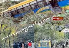 बिना चालक के खाई में लुढ़की बस , हादसे में दस यात्री घायल , दो की हालत गंभीर टांडा रेफर