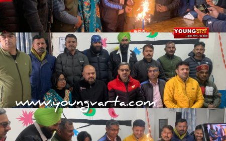 सिरमौर प्रेस क्लब ने धूमधाम से मनाया क्लब का स्थापना दिवस