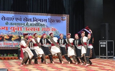 राज्य युवा महोत्सव में शिमला के कलाकारों ने पहला स्थान, जबकि लोक गायन में कांगड़ा ने मारी बाजी  