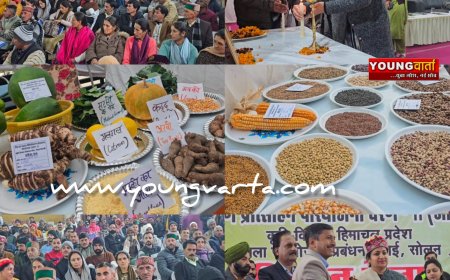 किसान मेला सिरमौर और सोलन के सैंकड़ों किसानों ने लिया हिस्सा , प्राकृतिक खेती को बढ़ावा देना मुख्य मकसद 