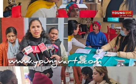 आस्था वेलफेयर सोसाइटी में स्वास्थ्य जांच शिविर में विशेष बच्चों और वरिष्ठ नागरिकों के स्वास्थ्य की हुई जांच 