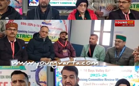 राष्ट्रीय वॉलीबॉल प्रतियोगिता में देश के 17 राज्यों से 380 खिलाड़ी ले रहे भाग , शिक्षा मंत्री करेंगे शुभारंभ : डॉ. जगदीश चंद्र नेगी