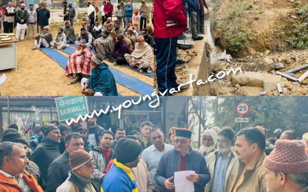 जाबल का बाग से त्रिलोकपुर सड़क के चौड़ीकरण एवं मेटलिंग कार्य पर व्यय होंगे 7.26 करोड़ रुपये : अजय सोलंकी  