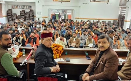 कांग्रेस सरकार ने तीन साल में युवाओं को ठगा और अपमानित किया, नहीं दी एक भी पक्की नौकरी  : डॉ बिंदल