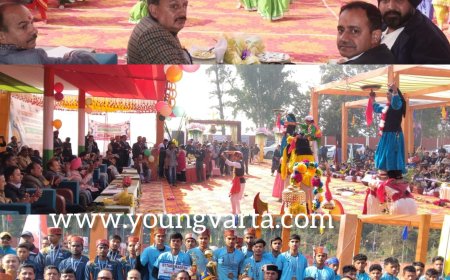 उत्तर प्रदेश ने जीती राष्ट्रीय अंडर-14 वॉलीबॉल चैंपियनशिप , उद्योग मंत्री हर्षवर्धन चौहान ने विजेताओं को किया पुरस्कृत 