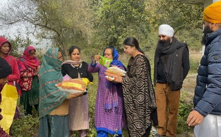 दशमेश रोटी बैंक की सेवा मुहिम जारी,50 जरूरतमंद परिवारों को बांटा महीने भर का राशन