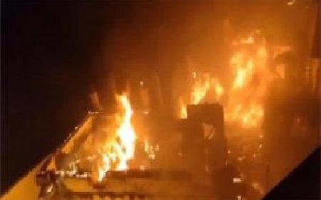 सोलन जिले के अर्की बाजार में भीषण अग्निकांड,चपेट में आया नेपाली मूल का परिवार 