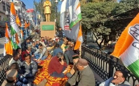 कांग्रेस का ''मनरेगा बचाओ संग्राम,केंद्र सरकार पर मनरेगा योजना को कमजोर करने का आरोप