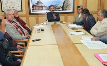 20 जनवरी तक हिम परिवार पोर्टल से जोड़ा जाए किसानों का पूरा डेटा,सीएम सुक्खू ने दिए निर्देश     