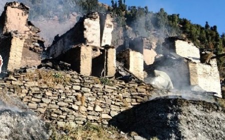 सिरमौर के तलागना में भीषण अग्निकांड में एक ही परिवार के छह लोगों की जिंदा जलकर मौत 