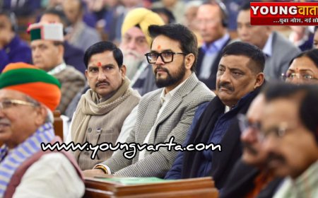 लोकतंत्र भारत की आत्मा , ओछी राजनीति के चलते राहुल गांधी जैसे लोग भारत के लोकतंत्र पर उठाते हैं सवाल : अनुराग ठाकुर