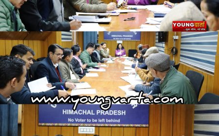 शिमला में मनाया जाएगा राज्य स्तरीय राष्ट्रीय मतदाता दिवस समारोह , राज्यपाल करेंगे कॉफ़ी टेबल बुक का विमोचन