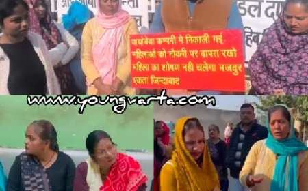 औद्योगिक क्षेत्र पांवटा साहिब में बिना नोटिस कम्पनी से निकाली महिला कामगार 