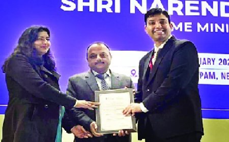 हिमाचल को राज्य में मजबूत स्टार्टअप ईकोसिस्टम विकसित करने के लिए टॉप परफॉर्मर के रूप में मिला सम्मान 