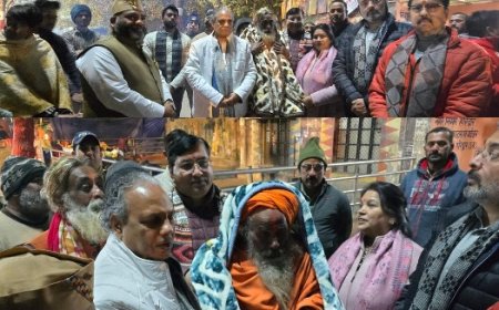 शीतलहर से राहत एवं बचाव के लिए गरीब व्यक्तियों के बीच पहुंचे उपाध्यक्ष आपदा प्रबंधन विनय रोहिला