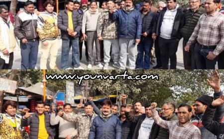 लघु व्यापारियों के उत्पीड़न में शोषण के विरोध में धर्मनगरी हरिद्वार में प्रदर्शन कर मुख्यमंत्री से मांगी जांच  