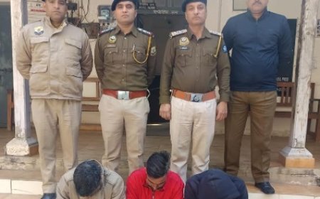 पुलिस टीम ने गुप्त सूचना के आधार पर कार्रवाई करते हुए चिट्टे की तस्करी में संलिप्त तीन युवकों को किया गिरफ्तार 