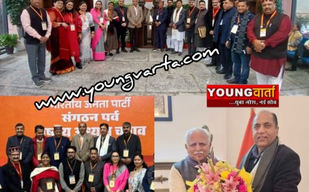 केंद्रीय मंत्री मनोहर लाल खट्टर और पूर्व मुख्यमंत्री जयराम ठाकुर की दिल्ली में शिष्टाचार भेंट