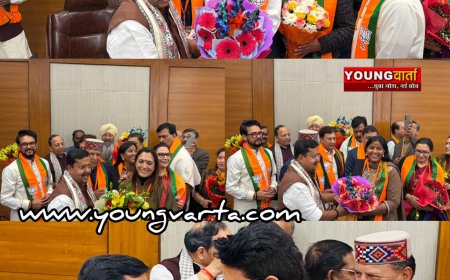 नितिन नबीन का राष्ट्रीय अध्यक्ष बनना भाजपा और भारत के लिए गर्व की बात : अनुराग सिंह ठाकुर