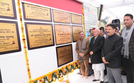 मुख्यमंत्री ने सुलह विधानसभा क्षेत्र को दी 76.41 करोड़ रुपये की सौगात , तहसील भवन सुलह का किया शुभारम्भ