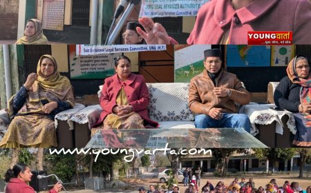 ग्रामीणों को दी निःशुल्क विधिक सहायता , लोक अदालत, महिला एवं बाल अधिकार और श्रमिकों के अधिकारों की जानकारी 