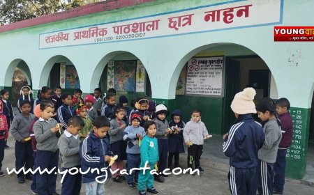 छात्रों के लिए वरदान सिद्ध हो रही मुख्यमंत्री बाल पौष्टिक आहार योजना , सिरमौर में 55,612 विद्यार्थियों को मिल रहा लाभ 