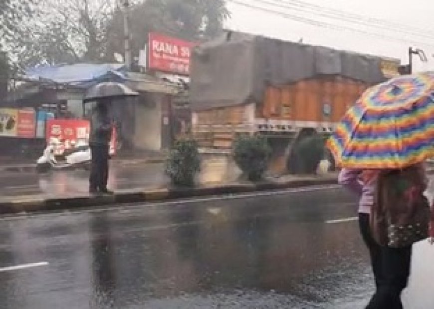 प्रदेश में नए साल का बर्फबारी के साथ आगाज,मैदानी क्षेत्रों में भी बारिश शुरू